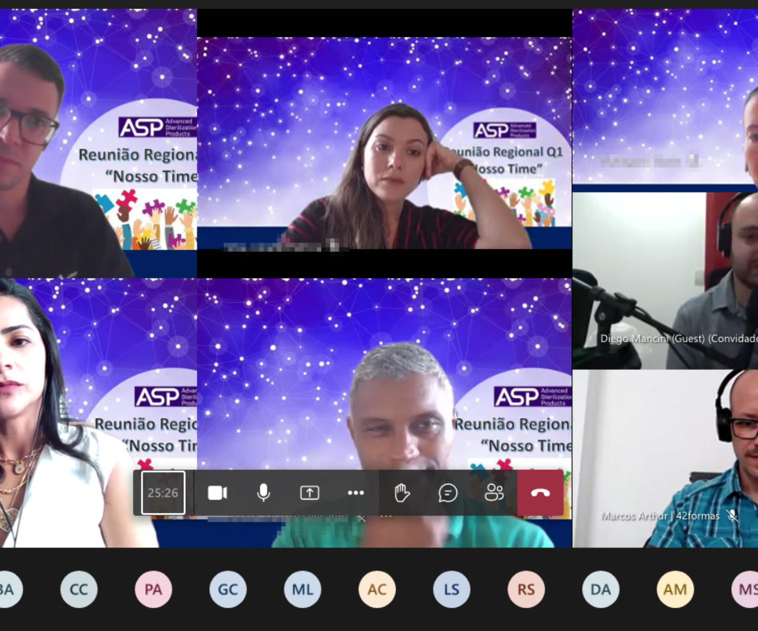 Webinar “Improviso para não músicos” para a Advanced Sterilization Products (ASP).