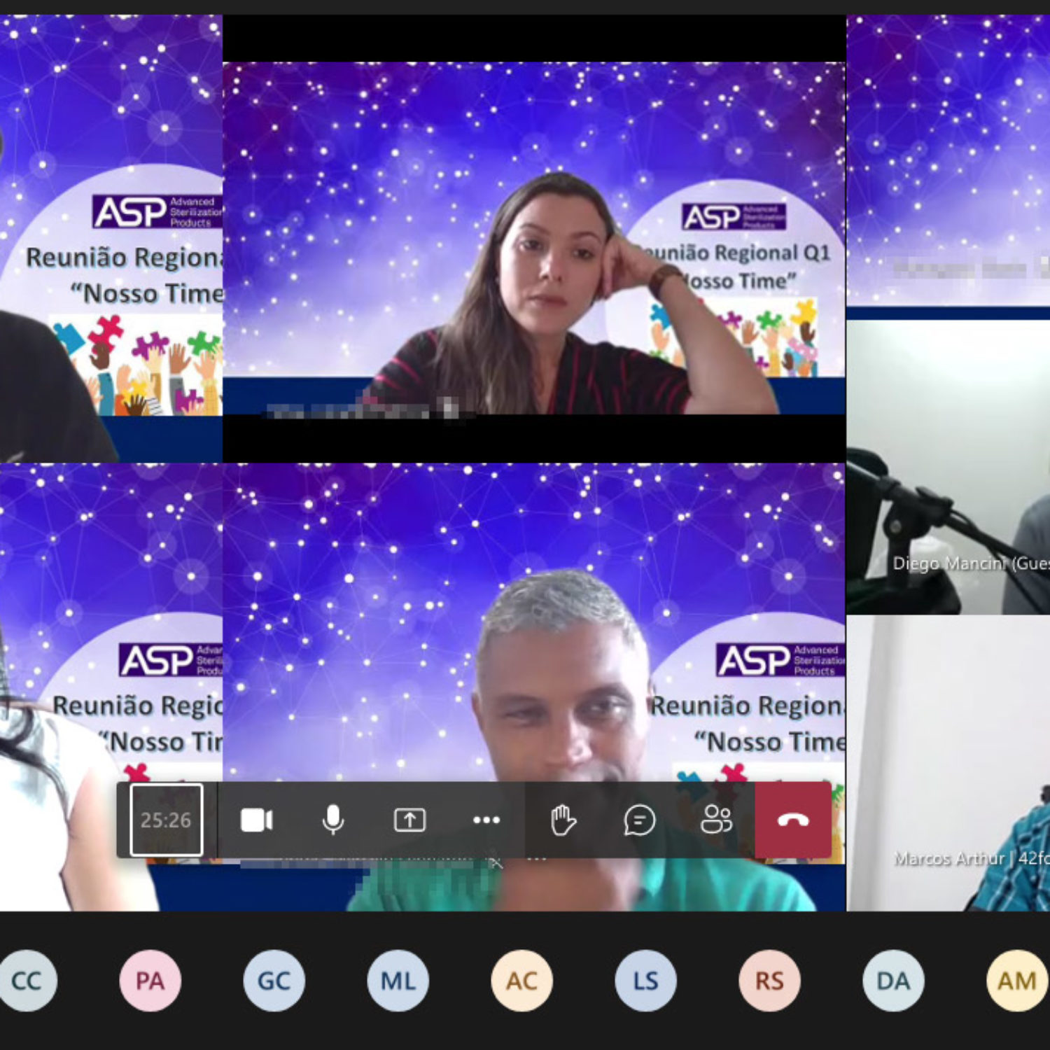 Webinar “Improviso para não músicos” para a Advanced Sterilization Products (ASP).